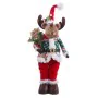 Christmas bauble Multicolour Metal Fabric Reindeer 30 x 20 x 102 cm by BigBuy Christmas, Christmas - Ref: S8804088, Price: 48...