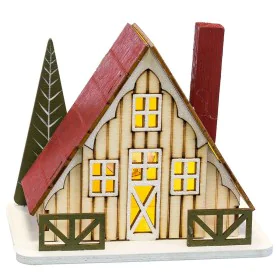 Décorations de Noël Multicouleur Bois Maison 14 x 9 x 14 cm de BigBuy Christmas, Noël - Réf : S8804098, Prix : 11,97 €, Remis...