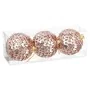 Boules de Noël Bronze Plastique Polyfoam 10 x 10 x 10 cm (3 Unités) de BigBuy Christmas, Noël - Réf : S8804124, Prix : 8,60 €...