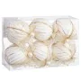 Boules de Noël Blanc Polyfoam Tissu 6 x 6 x 6 cm (6 Unités) de BigBuy Christmas, Noël - Réf : S8804147, Prix : 7,94 €, Remise...