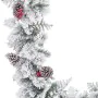 Christmas garland White Multicolour Polyethylene Pineapples 270 cm by BigBuy Home, Christmas - Ref: S8804152, Price: 56,10 €,...