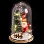 Décorations de Noël Multicouleur Bois Verre 11 x 11 x 18 cm de BigBuy Christmas, Noël - Réf : S8804156, Prix : 14,99 €, Remis...