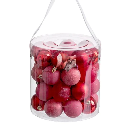 Boules de Noël Rouge 5 x 5 x 5 cm (40 Unités) de BigBuy Christmas, Noël - Réf : S8804173, Prix : 13,85 €, Remise : %