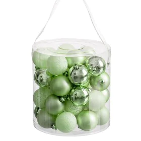 Christmas Baubles Green 5 x 5 x 5 cm (40 Units) by BigBuy Christmas, Christmas - Ref: S8804175, Price: 13,85 €, Discount: %