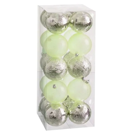 Palle di Natale Verde 8 x 8 x 8 cm (20 Unità) di BigBuy Christmas, Natale - Rif: S8804189, Prezzo: 15,73 €, Sconto: %