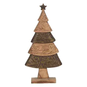 Decorazione Natalizia Marrone Legno di mango Albero di Natale 32 x 9 x 65,5 cm di BigBuy Christmas, Natale - Rif: S8804196, P...