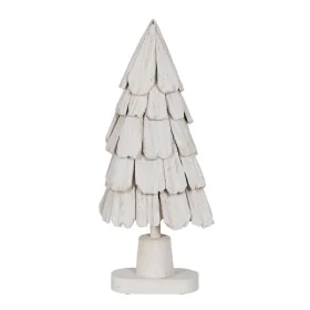 Árvore de Natal Branco Madeira de paulónia Árvore 34 x 19 x 80 cm de BigBuy Christmas, Natal - Ref: S8804201, Preço: 31,63 €,...