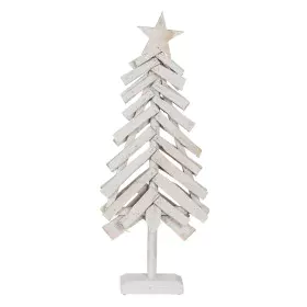 Sapin de Noël Blanc Bois de paulownia Arbre 34 x 11 x 90 cm de BigBuy Christmas, Noël - Réf : S8804204, Prix : 21,54 €, Remis...