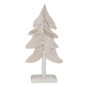 Árvore de Natal Branco Madeira de paulónia Árvore 29 x 12 x 62 cm de BigBuy Christmas, Natal - Ref: S8804207, Preço: 15,11 €,...