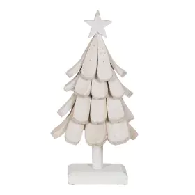 Christmas Tree White Paolownia wood Tree 31 x 25 x 60 cm by BigBuy Christmas, Christmas - Ref: S8804210, Price: 57,49 €, Disc...