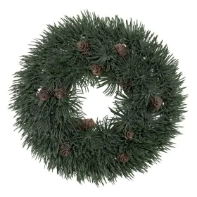 Advent wreathe Green PVC 28 x 28 cm by BigBuy Christmas, Christmas - Ref: S8804213, Price: 10,21 €, Discount: %