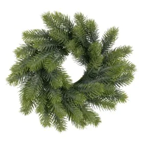 Couronne de Noël Vert PVC 30 x 30 cm de BigBuy Christmas, Noël - Réf : S8804215, Prix : 7,57 €, Remise : %