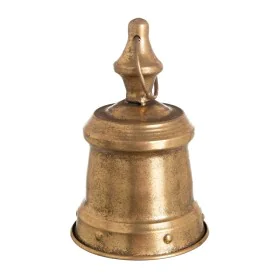 Figurine Décorative Or Doré Cloche 12,5 x 12,5 x 19 cm de BigBuy Home, Objets de décoration - Réf : S8804227, Prix : 12,58 €,...