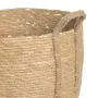 Set of Baskets Natural Rushes 38 x 38 x 33 cm (3 Pieces) by BigBuy Home, Storage baskets - Ref: S8804238, Price: 45,62 €, Dis...