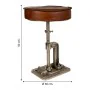 Stool Alexandra House Living Brown Leather Wood Iron 36 x 50 x 36 cm by Alexandra House Living, Sofas and chairs - Ref: D1631...