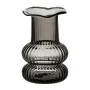 Vase Grey Glass 11,8 x 11,8 x 19 cm by BigBuy Home, Vases - Ref: S8804248, Price: 13,72 €, Discount: %