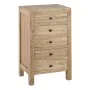 Nightstand MIRÓ Natural Mindi wood 44 x 34 x 77 cm by BigBuy Home, Bedside Tables - Ref: S8804265, Price: 293,24 €, Discount: %