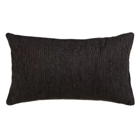 Cojín Poliéster Algodón Negro 50 x 30 cm de BigBuy Home, Cojines - Ref: S8804278, Precio: 17,23 €, Descuento: %