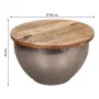 Table Basse Alexandra House Living Naturel Fer Bois de manguier 68 x 44 x 68 cm de Alexandra House Living, Tables - Réf : D16...