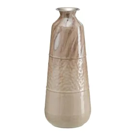 Vaso Bege Ferro 28 x 28 x 68 cm de BigBuy Home, Jarrões - Ref: S8804296, Preço: 155,30 €, Desconto: %