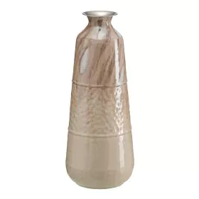 Vase Beige Iron 28 x 28 x 68 cm by BigBuy Home, Vases - Ref: S8804296, Price: 155,30 €, Discount: %