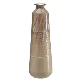 Vase Beige Iron 28 x 28 x 84 cm by BigBuy Home, Vases - Ref: S8804297, Price: 206,05 €, Discount: %