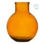 Vase Bernstein Recyceltes Glas 24 x 24 x 31 cm von BigBuy Home, Vasen - Ref: S8804298, Preis: 41,39 €, Rabatt: %