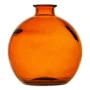 Vase Ambre verre recyclé 16 x 16 x 18 cm de BigBuy Home, Vases - Réf : S8804303, Prix : 11,50 €, Remise : %