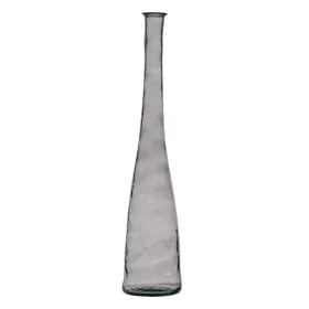 Vase Grau Recyceltes Glas 18 x 18 x 100 cm von BigBuy Home, Vasen - Ref: S8804307, Preis: 78,61 €, Rabatt: %