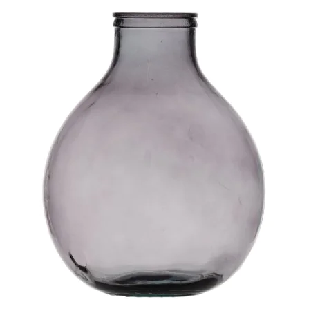 Vase Grey recycled glass 37 x 37 x 46 cm by BigBuy Home, Vases - Ref: S8804308, Price: 79,48 €, Discount: %