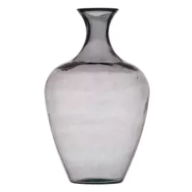 Vase Grau Recyceltes Glas 40 x 40 x 65 cm von BigBuy Home, Vasen - Ref: S8804315, Preis: 92,69 €, Rabatt: %