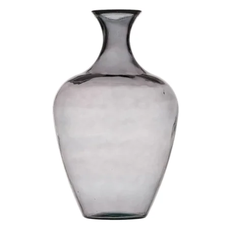 Vase Grey recycled glass 40 x 40 x 65 cm by BigBuy Home, Vases - Ref: S8804315, Price: 96,76 €, Discount: %