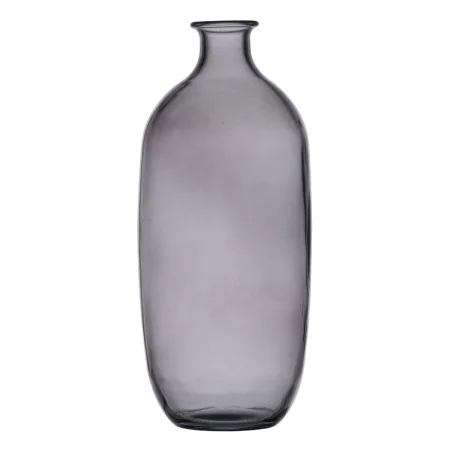 Vase Grey recycled glass 13 x 13 x 31 cm by BigBuy Home, Vases - Ref: S8804318, Price: 15,75 €, Discount: %