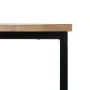 Set of 2 tables Black Natural 60 x 60 x 42 cm (2 Units) by BigBuy Home, Tables - Ref: S8804334, Price: 185,86 €, Discount: %