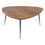 Jeu de 3 tables Noir Naturel Fer Bois d'acacia 86 x 81 x 43 cm (3 Unités) de BigBuy Home, Tables - Réf : S8804335, Prix : 226...