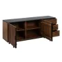 Buffet ABNER Marron Noir 160 x 40 x 75 cm de BigBuy Home, Buffets, crédences et vaisseliers - Réf : S8804336, Prix : 872,03 €...