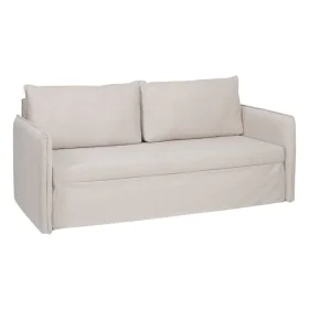 Sofá Bege Poliéster Linho 210 x 93 x 95 cm de BigBuy Home, Sofás - Ref: S8804338, Preço: 1,00 €, Desconto: %