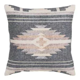 Cuscino Cotone Beige Grigio 45 x 45 cm di BigBuy Home, Cuscini decorativi - Rif: S8804346, Prezzo: 20,04 €, Sconto: %