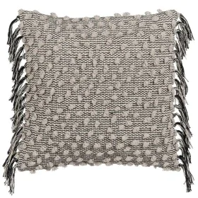 Cuscino Cotone Nero Beige 45 x 45 cm di BigBuy Home, Cuscini decorativi - Rif: S8804354, Prezzo: 19,28 €, Sconto: %