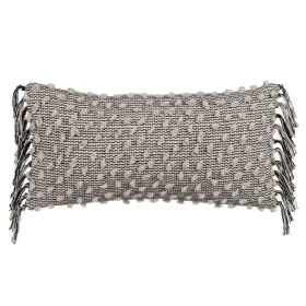 Coussin Coton Noir Beige 30 x 60 cm de BigBuy Home, Coussins - Réf : S8804355, Prix : 17,92 €, Remise : %