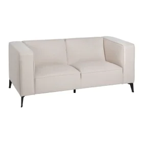 Canapé Noir Crème Nylon Polyester 177 x 86 x 77,5 cm de BigBuy Home, Canapés et divans - Réf : S8804356, Prix : 594,22 €, Rem...