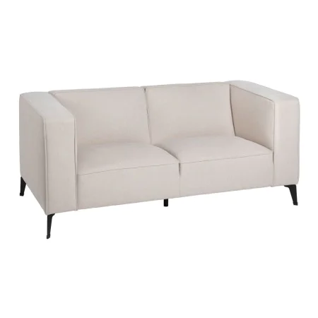 Canapé Noir Crème Nylon Polyester 177 x 86 x 77,5 cm de BigBuy Home, Canapés et divans - Réf : S8804356, Prix : 634,62 €, Rem...