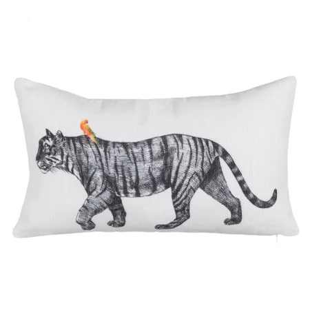 Cushion Polyester Tiger 50 x 30 cm by BigBuy Home, Cushions - Ref: S8804366, Price: 19,13 €, Discount: %