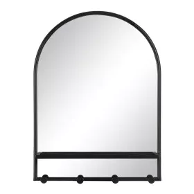 Espejo de pared Negro Cristal Hierro 60 x 17 x 80,5 cm de BigBuy Home, Espejos de pared - Ref: S8804370, Precio: 133,93 €, De...