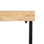 Console Noir Naturel Bois Fer Bois MDF 98 x 32 x 80,5 cm de BigBuy Home, Tables - Réf : S8804374, Prix : 84,89 €, Remise : %