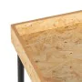 Consola Preto Natural Madeira Ferro Madeira MDF 98 x 32 x 80,5 cm de BigBuy Home, Jogos de móveis - Ref: S8804374, Preço: 81,...