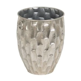 Cache-pot Argenté Fer 39 x 39 x 51 cm de BigBuy Garden, Cache-pots - Réf : S8804387, Prix : 60,98 €, Remise : %