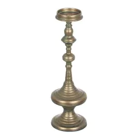 Portavelas Dorado Hierro 14 x 14 x 45,5 cm de BigBuy Home, Candelabros y portavelas - Ref: S8804388, Precio: 25,03 €, Descuen...