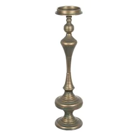 Bougeoir Doré Fer 14 x 14 x 59 cm de BigBuy Home, Bougeoirs et chandeliers - Réf : S8804389, Prix : 31,63 €, Remise : %