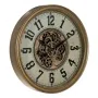 Wall Clock Cream Golden Crystal Iron 66 x 9,5 x 66 cm (3 Units) by BigBuy Home, Wall Clocks - Ref: S8804411, Price: 125,19 €,...